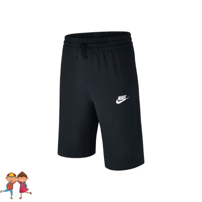 Nike - Sportswear Short Tenis Baieti Negru/Alb
