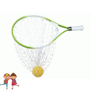 Pro's Pro - Catch Set 58 cm Joc de Tenis cu Sistem de Prindere a Mingii Verde/Alb