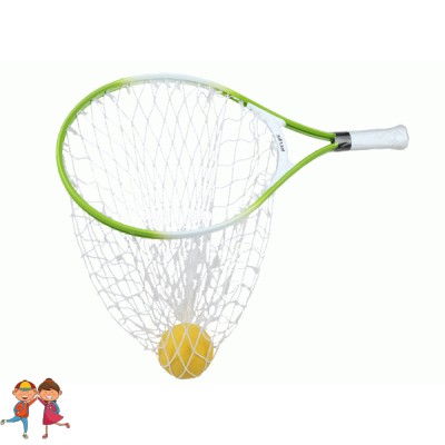 Pro's Pro - Catch Set 58 cm Joc de Tenis cu Sistem de Prindere a Mingii Verde/Alb