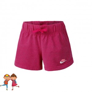 Nike - Sportswear Short Tenis Fete (Copii) Violet berry/Roz/Alb
