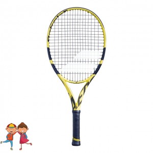 Babolat - Pure Aero Jr. 25" (2019) Racheta Tenis Competitionala Copii Galben/Negru