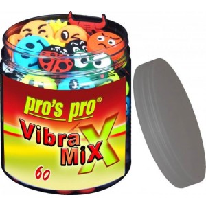 Pro's Pro Vibra Mix Damper Cutie 60 Buc. Antivibratoare Figurine Multicolor 