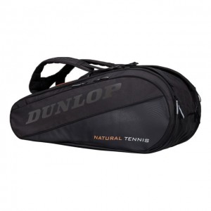 Dunlop - Revolution NT Geanta Tenis 12 Rachete Negru/Alb/Portocaliu