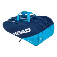 HEAD - Elite 12R Monstercombi Geanta Tenis 12 Rachete Albastru inchis/Albastru deschis/Alb 
