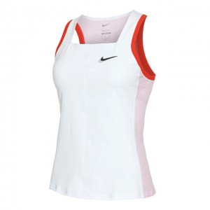 Nike N.Y. Court Dri-Fit Slam Top Tenis Femei Albastru deschis, Roz deschis, Rosu   