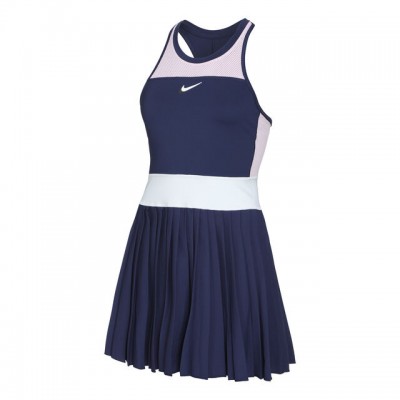 Nike N.Y. Court Dri-Fit Slam Rochie Tenis Femei Albastru inchis, Roz, Alb 