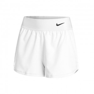 Nike Dri-Fit Court Ballshort Pantaloni Scurti Tenis Femei Alb, Negru