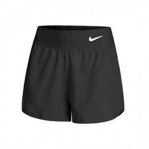 Nike Dri-Fit Court Ballshort Pantaloni Scurti Tenis Femei Negru, Alb 