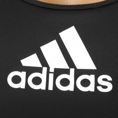Adidas Don't Rest Alphaskin Bras Bustiera Sport Femei Negru Alb	