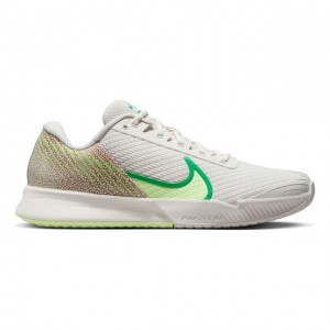 Nike Air Zoom Vapor Pro 2 All Court Premium Incaltaminte Tenis Barbati Bej, Bronz, Verde, Galben neon 