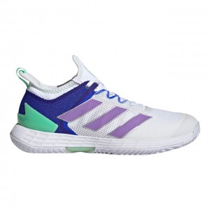 adidas Adizero Ubersonic Lanza T 4 All Court Incaltaminte Tenis Femei Alb, Albastru, Violet, Verde mint    