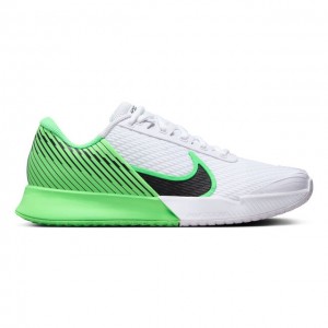 Nike Air Zoom Vapor Pro 2 All Court Incaltaminte Tenis Femei Alb, Verde neon, Negru