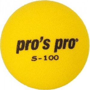 Pro's Pro - S-100 Minge de Spuma Initiere Tenis Galben/Negru