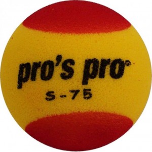 Pro's Pro - S-75 Minge De Spuma Initiere Tenis Rosu/Galben