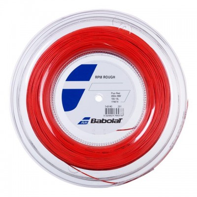 Babolat - RPM Rough Racordaj Tenis Rola 200m Rosu neon