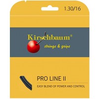 Kirschbaum - Pro Line II Negru Racordaj Tenis de Camp Plic 12 m