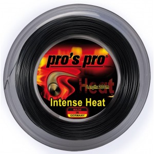 Pro's Pro Intense Heat Racordaj Tenis Rola 200m Negru, Grosime 1,25 