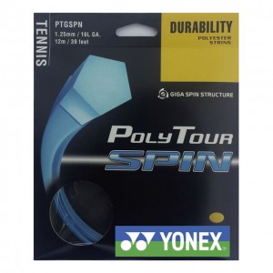 Yonex - Poly Tour Spin Plic Racordaj Tenis 12m Albastru