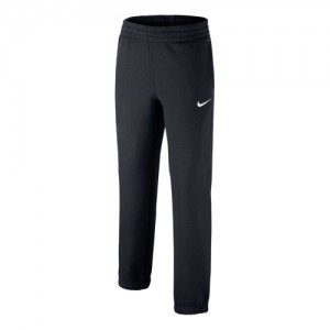 Nike - Sportswear Brushed Pantaloni Trening Baieti Negru/Alb