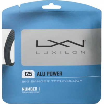 Luxilon - Alu Power 1,25 Plic 12,2m Racordaj Tenis De Camp Argintiu